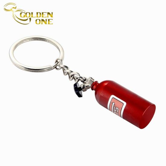 Promotion Gift Customized Logo Metal Enamel Charm Keychain