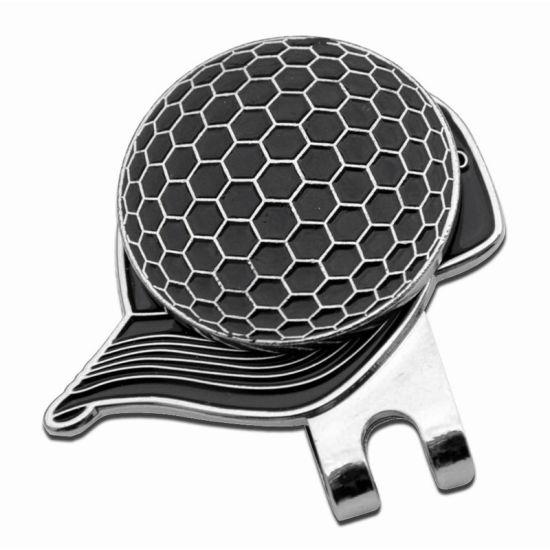 Custom Metal Golf Accessories Bag Tag with Leather Strap