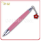Hot Selling Ball Point Pen with Little Metal Flower