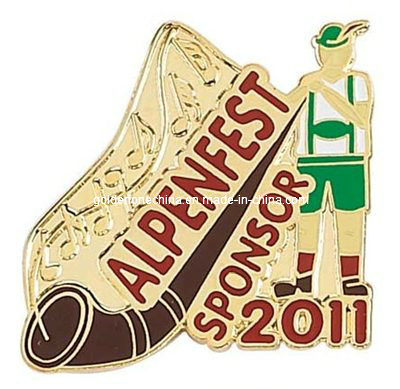 Pretty Girl Die Stamping Soft Enamel Metal Lapel Pin