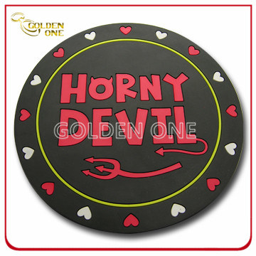 Promotional Gift Customized Fashion Colorful 3D Soft PVC Coaster