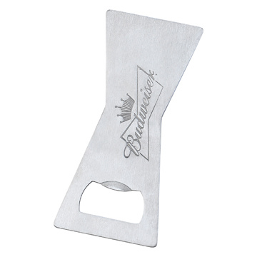 Personalized Engraved Logo Metal Stainless Steel Beer Bottle Opener