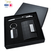 Hot Sale Product Metal Zinc Alloy Keychain Pen Business Wood Pen Wooden Keychains Laser Logo Corporate Amazon Mens Gift Sets