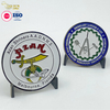 brass soccer phoenix custom gold singapore copper messi press double sided challenge coin