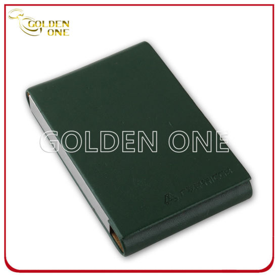 Shiny Design Business Metal & Leather Name Cardcase