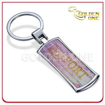 Souvenir Gift Custom Printed & Epoxy Coated Metal Key Ring